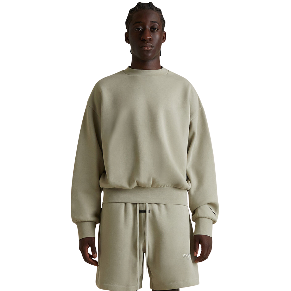 Fear of God ESSENTIALS Abbey Stone Soccer Fleece Sweat Shorts